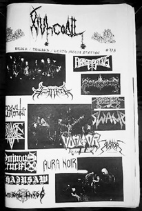 XIUHCOATL zine (Underground metal, fanzine, mexico)