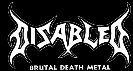 disabled logo death metal