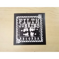 FILTH JUNKIES Recs - Sticker