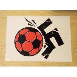 Anti nazi football - Sticker