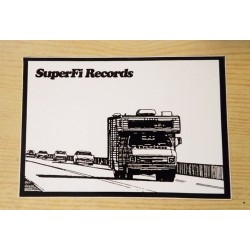 SUFERFI Recs - Sticker