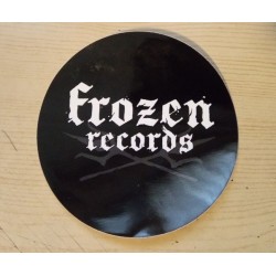 FROZEN Recs - Sticker