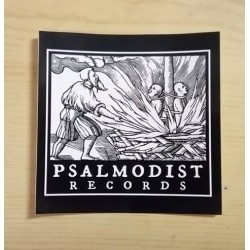 PSALMODIST Recs - Sticker