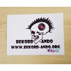 REKORD ANDO Recs - Sticker