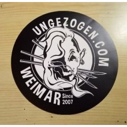 WEIMAR UNGEZONGEN - Sticker