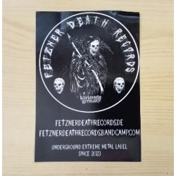 FETZNER DEATH Recs - Sticker