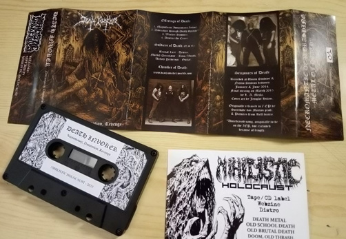 DEATH INVOKER (Peru) Necromancy, damnation, revenge Tape out now! (Black, death, thrash) Deathinvoker_1