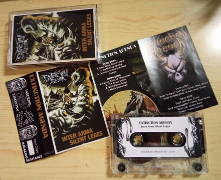 EXTINCTION AGENDA Tape out now! (Thrash/ Death thrash/ Black Extinctionagenda_promoweb2