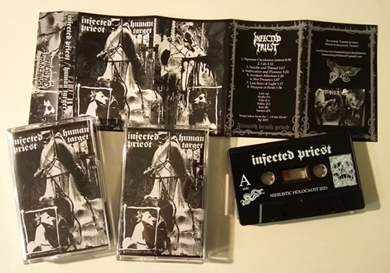 INFECTED PRIEST/ HUMAN TARGET Split tape! (Death/ Finland) Infectedpriest_promoweb2