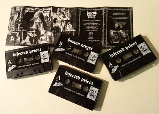 INFECTED PRIEST/ HUMAN TARGET Split tape! (Death/ Finland) Infectedpriest_promoweb3