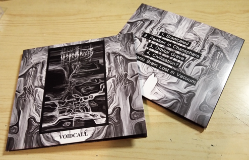 TRAUMASPHERE: Voidcall Tape out now! (Death metal) Traumasphere_cd1_web