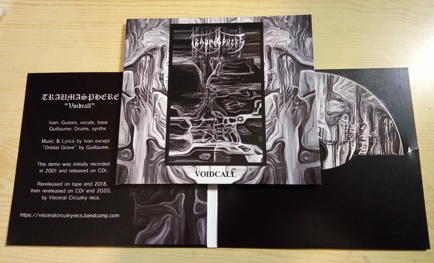 TRAUMASPHERE: Voidcall Tape out now! (Death metal) Traumasphere_cd2_web